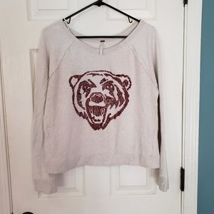 Free People Bear Pullover Sweater